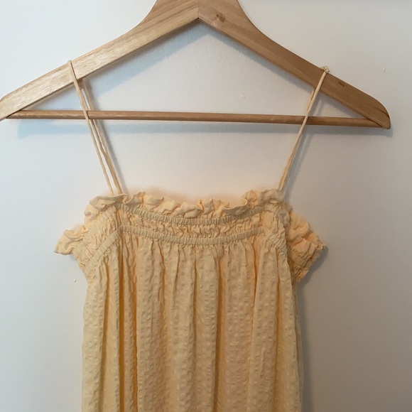 NWOT H&M Yellow Summer Dress - Picture 3 of 5